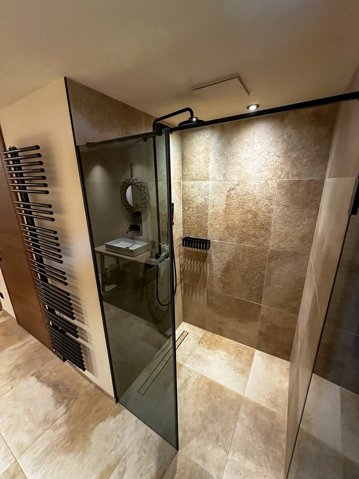 Dusche – Arbeit von Glas STREICH