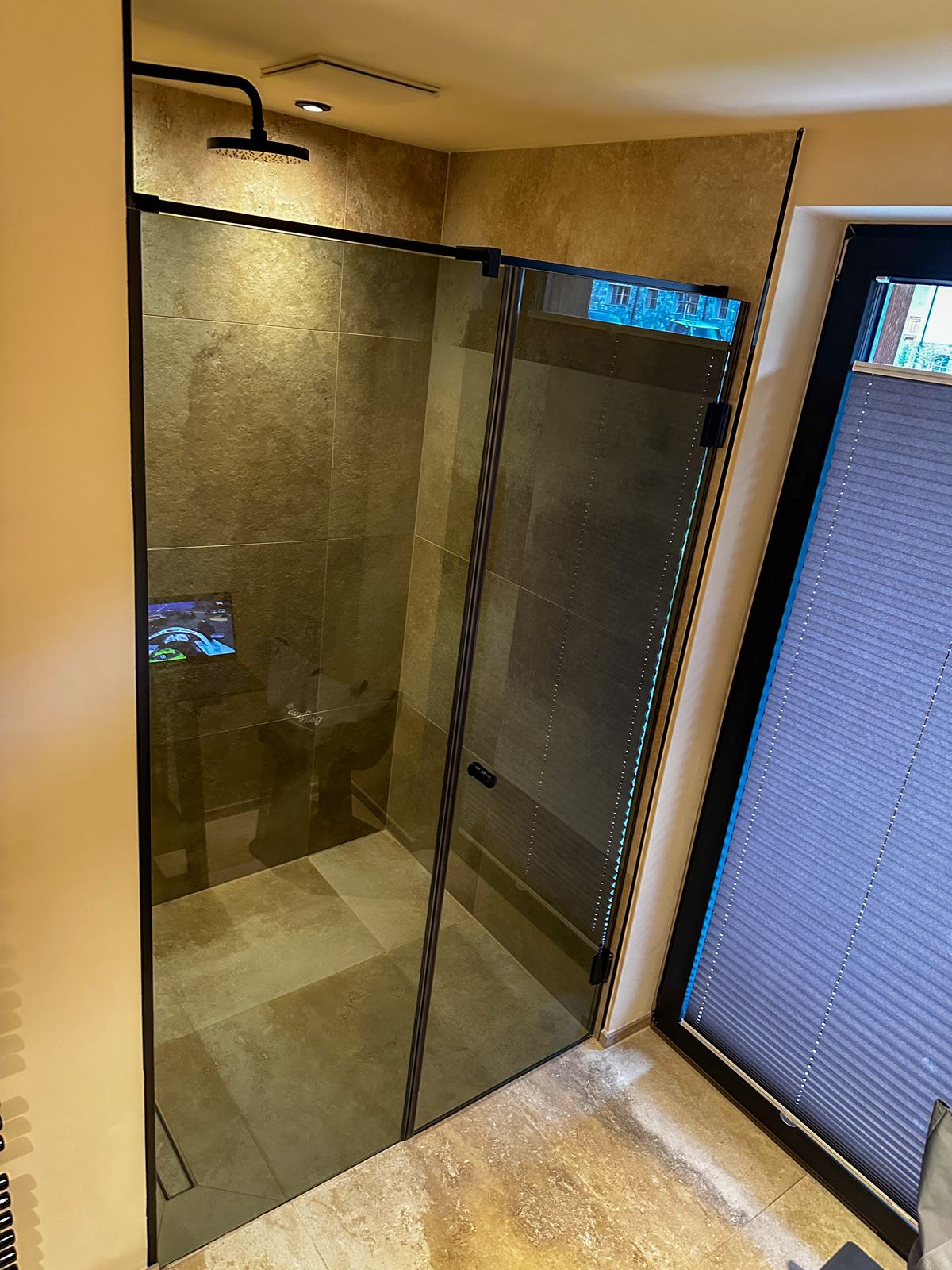 Dusche – Arbeit von Glas STREICH