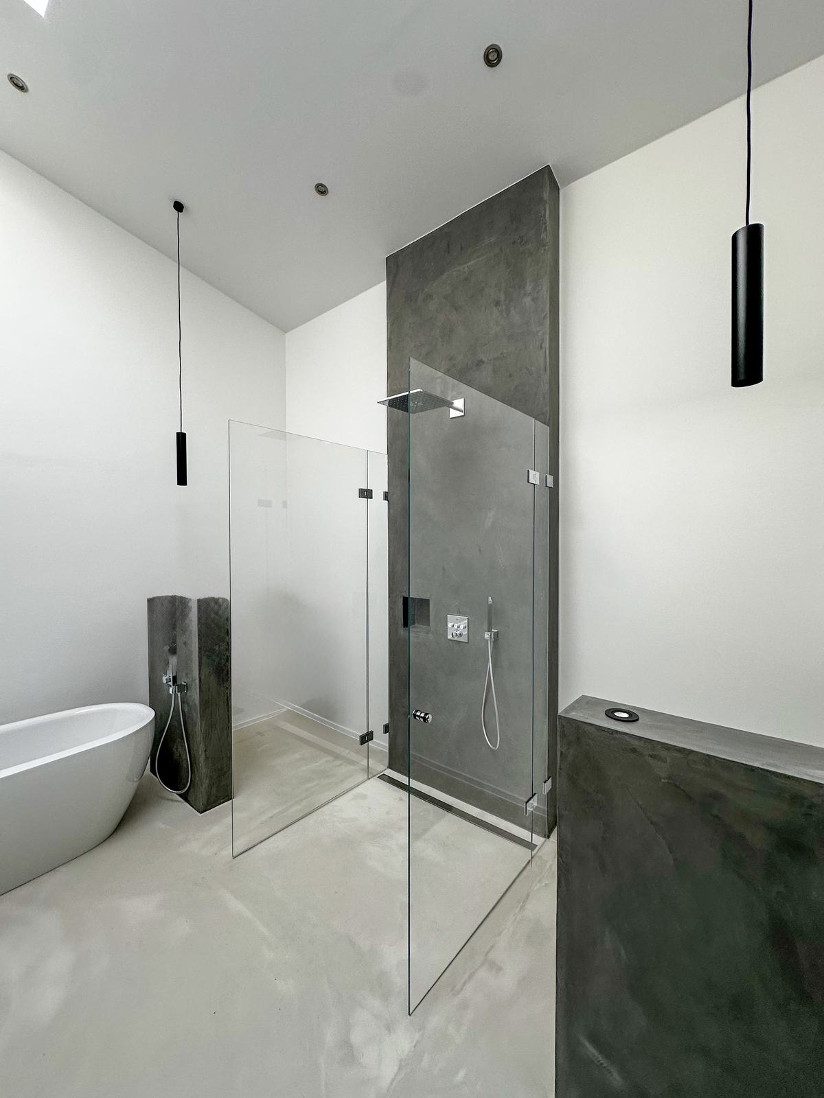 Dusche – Arbeit von Glas STREICH