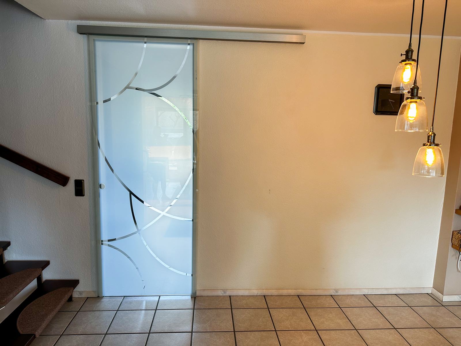 Tür oder Trennwand aus Glas – Arbeit von Glas STREICH