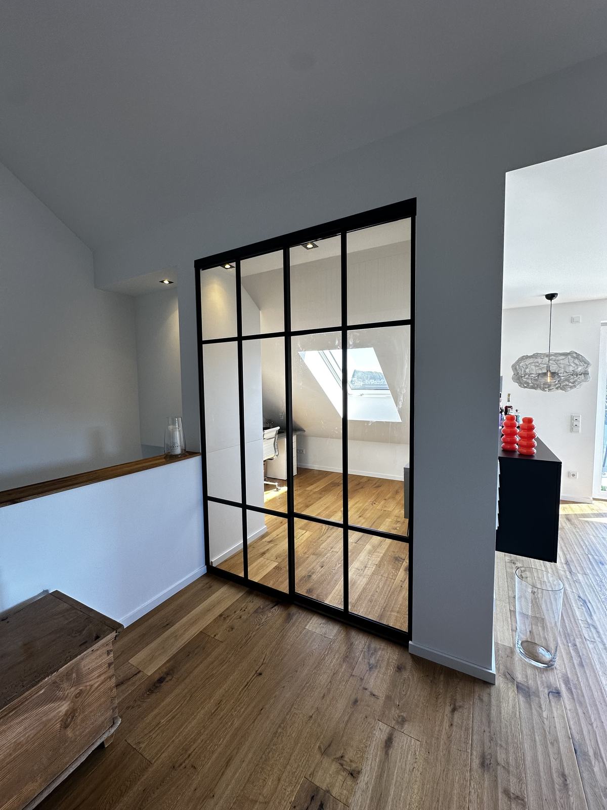 Tür oder Trennwand aus Glas – Arbeit von Glas STREICH